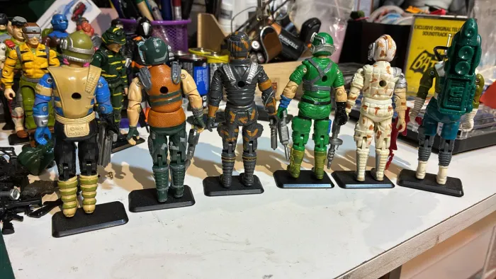 Lote Gi Joe Força 2.000 - 6 figuras