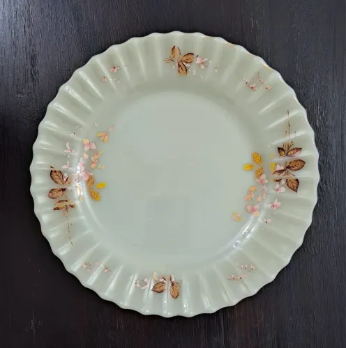 Prato Raso Antigo Floral - Marca Colorex - Conjunto 5 unidades