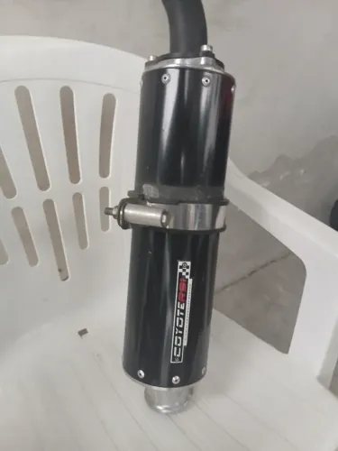 Escapamento Coyote Titan 160 completo