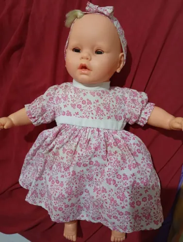 Boneca meu bebê ano 90. Corpo de pano