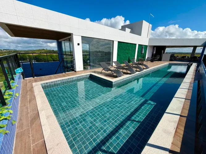 PORTO LAGOA RESIDENCE | STUDIO 21m² EM PORTO DE GALINHAS | ROOFTOP COM PISCINA