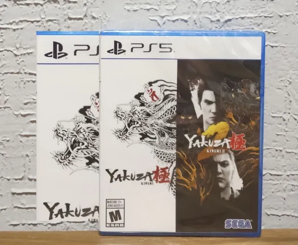Yakuza Kiwami 1 e Yakuza Kiwami 2 Ps5 Lacrado (Aceitamos seu jogo usado como pagamento)