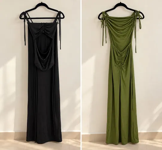 Vestido em malha