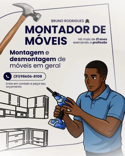 Montador de Móveis Profissional