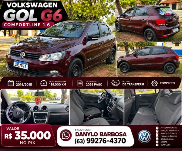 Volkswagen Gol Geração VI Trendline 1.6 8V Total Flex Mec. 4P 2015
