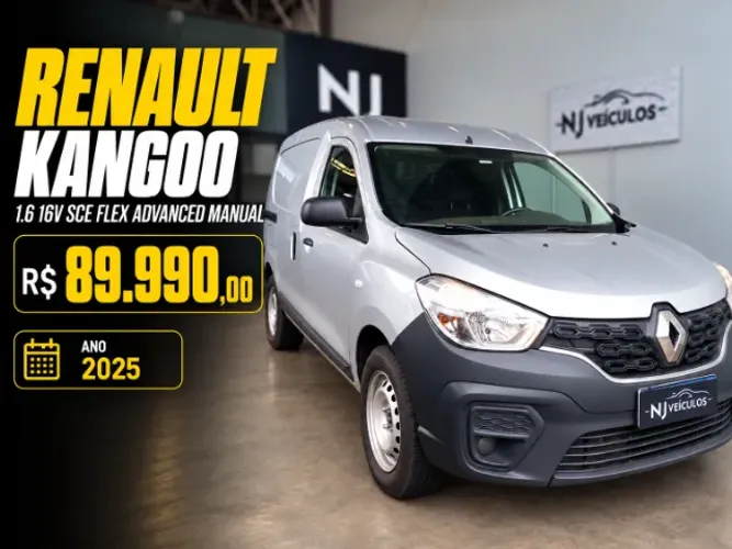 Renault Kangoo Advanced 1.6 16V Flex Mec. 2025