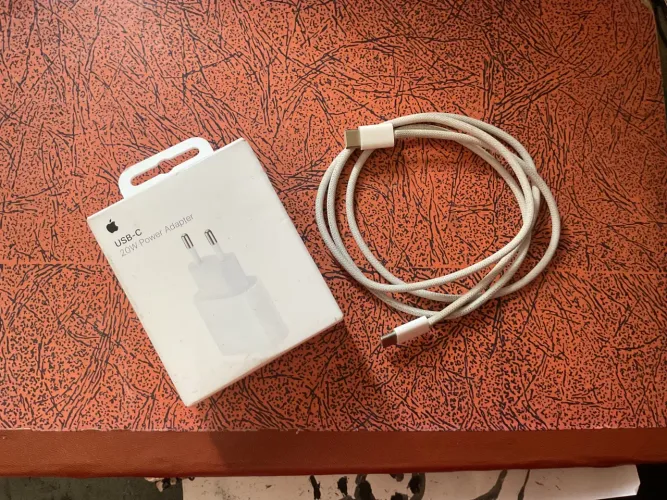 Fonte + Carregador Apple Tipo C Fast Charge