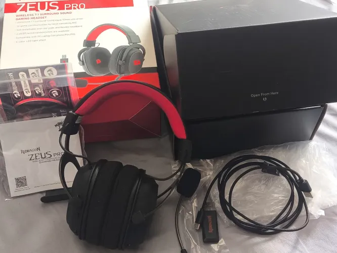 Headset Redragon Zeus Pro