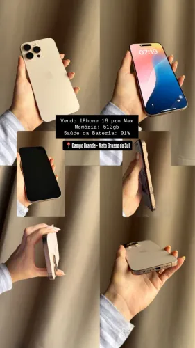 iPhone 16 Pro Max 512gb rosé