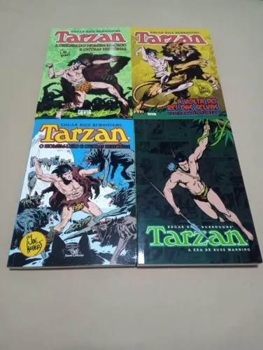 Pack Tarzan de Joe Kubert + a Era de Russ Manning