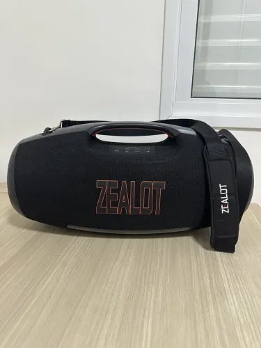 Caixa de Som Bluetooth Zealot S89 250W Boombox à Prova D'Água IPX6