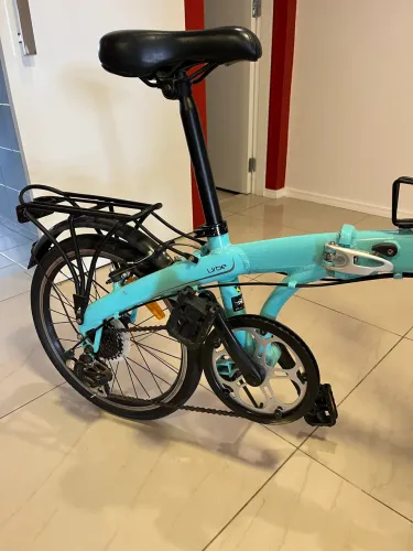 Bicicleta dobrável Caloi seminova