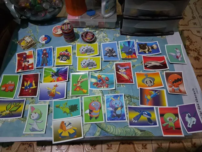 Lote de Figurinhas Pokemon Advanced Panini