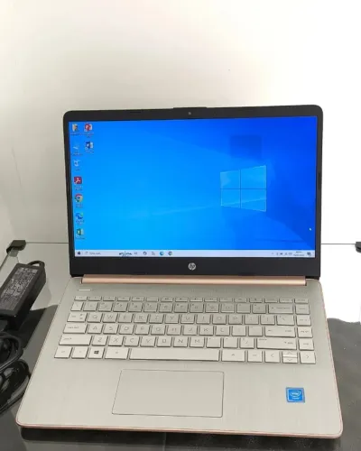 HP 14-DQ0034DX Notebook Celeron N4020 4GB RAM eMMC 64GB Tela 14" HD