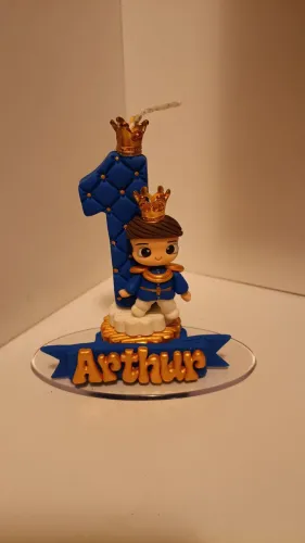 VELA 1 ANO ARTHUR REALEZA/PRÍNCIPE