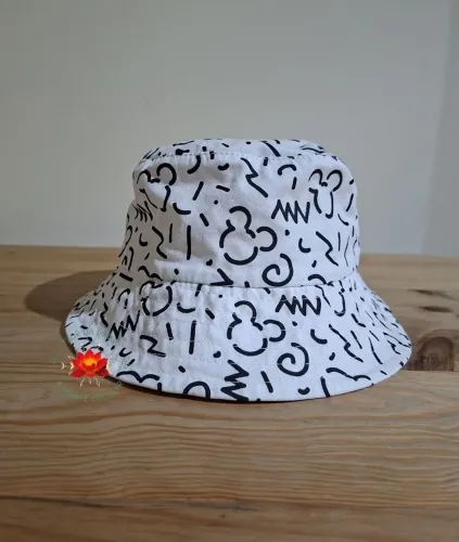 Bucket Hat Branco Mickey Tam.U