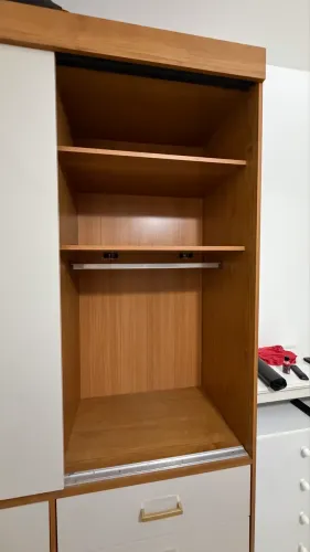 Guarda roupa 2 portas 6 gavetas