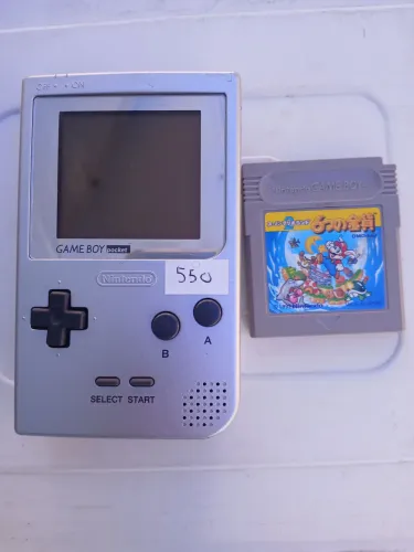 Game Boy Pocket prata 