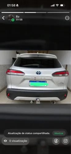 Toyota Corolla Cross XRV 1.8 16V Aut.(híbrido) 2022
