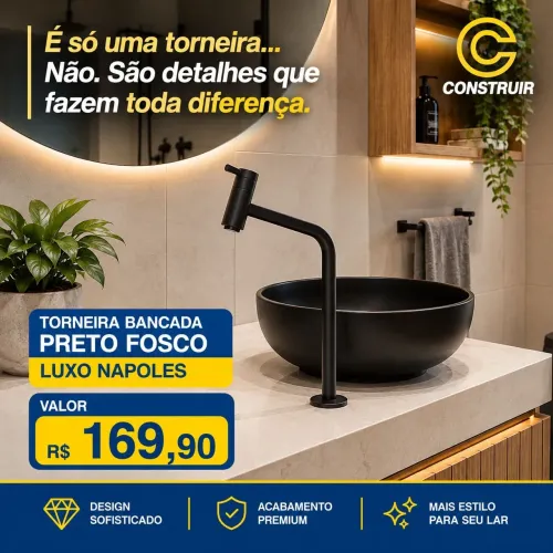Torneira Luxo Napoles 