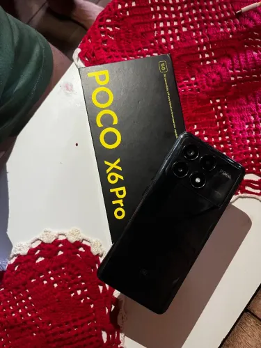 POCO X6 PRO 512GB/12GB (VALOR NEGOCIÁVEL) troco em iphone 13