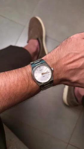 TISSOT PRX CINZA ROSE