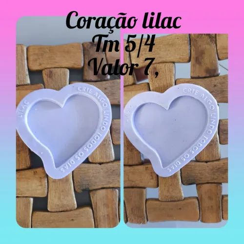 Molde coração