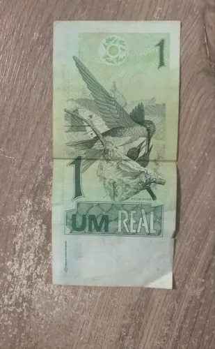 Cédula Antiga De Real