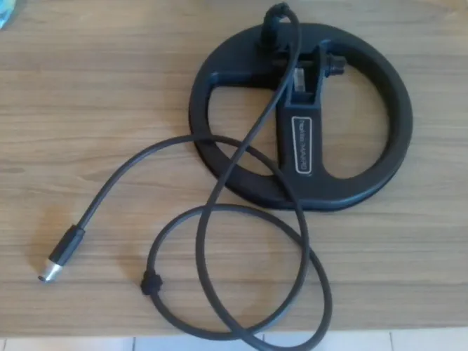 Bobina de 8 polegadas, para o detector de metais nokta Simplex+ usei só uma vez, pra teste