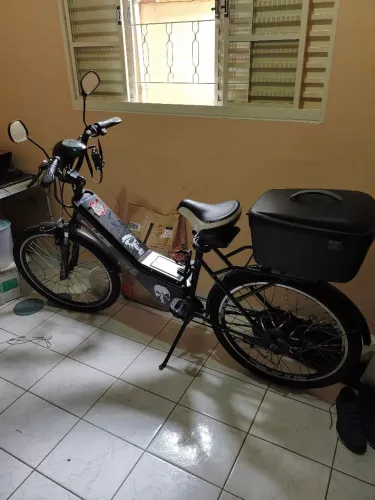 Bike elétrica duos com nota fiscal e bateria de chumbo