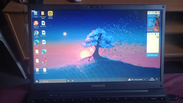 Notebook positivo usado