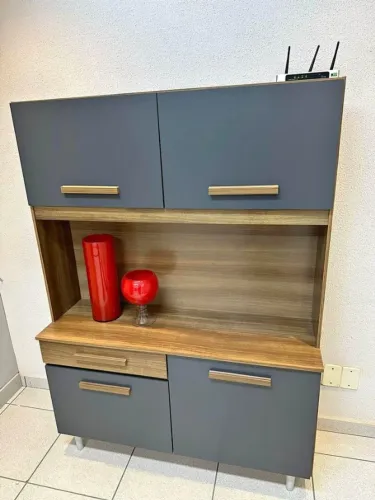 Armário de Cozinha Kit 4 Portas 1 Gaveta (Novo) Entrega Grátis!