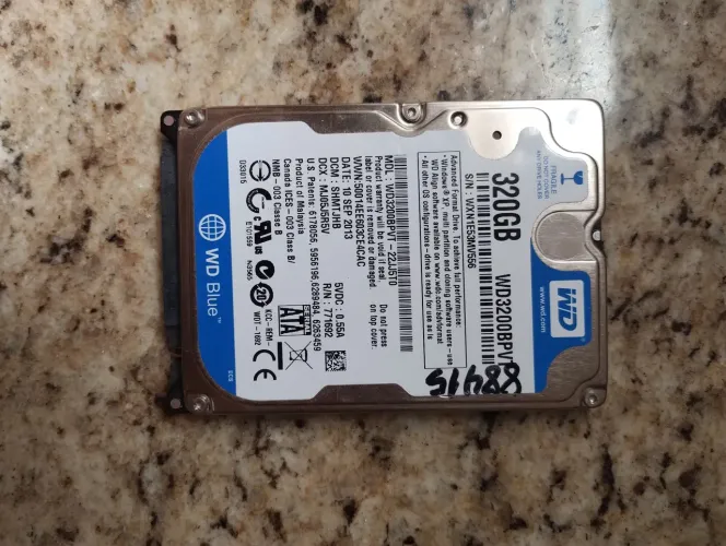 HD 320 para armazenamento de jogos (Mooca)