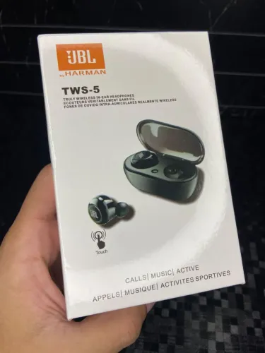 Fone de ouvido sem fio - tws 5 JBL - entrega grátis