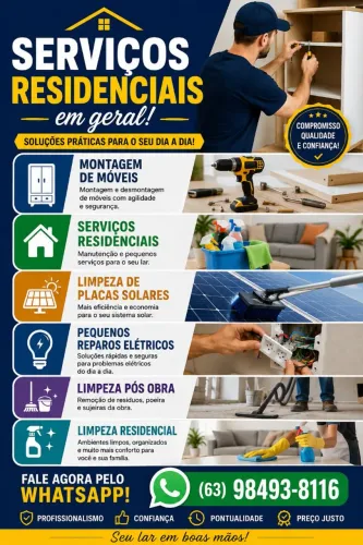 Serviços gerais residênciais