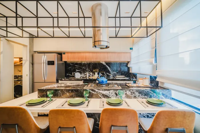 Excelente apartamento, 3 suítes com 89 m2 , ao lado do Lago das Rosas, Acabamento em Alto