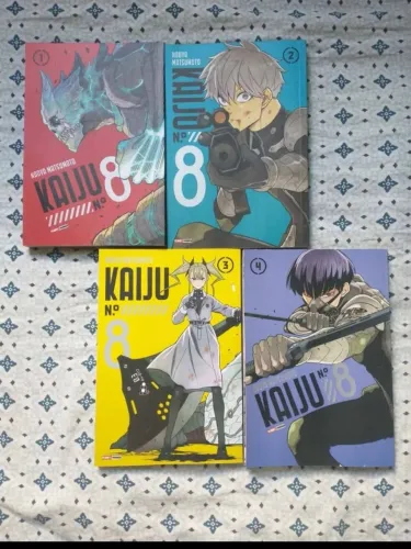 Mangás Kaiju No. 8 - Volumes 1 a 4 - R$25,00 Cada