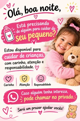 Caso alguém tenha interesse pode me chamar no privado