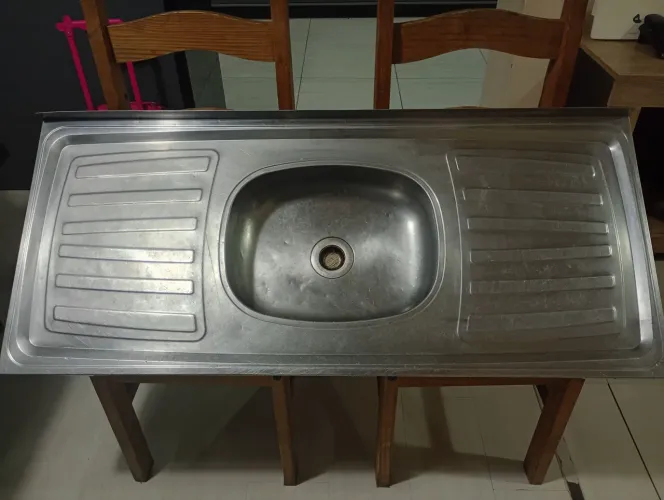 Cuba de pia inox