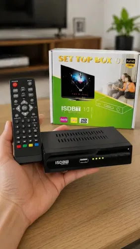 Conversor Digital Full HD 1080p com Entrada USB | Pronta Entrega