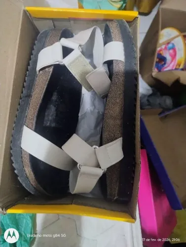 Sandália Papete Moleca Nova com NF