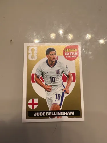 Figurinha PANINI BELLINGHAN OURO