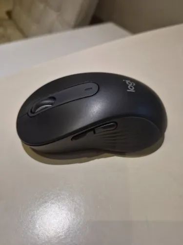 Mouse Sem Fio Logitech Signature - Silencioso M650 L (Modelo Grande) - Grafite 