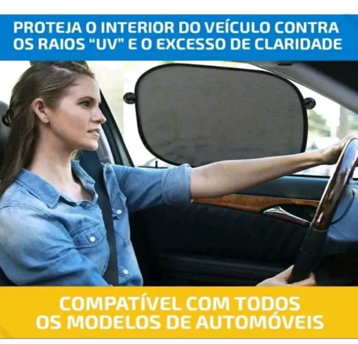 Kit Protetor Solar Automotivo