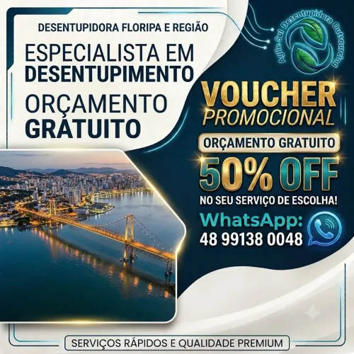 Desentupimento Especializado Floripa