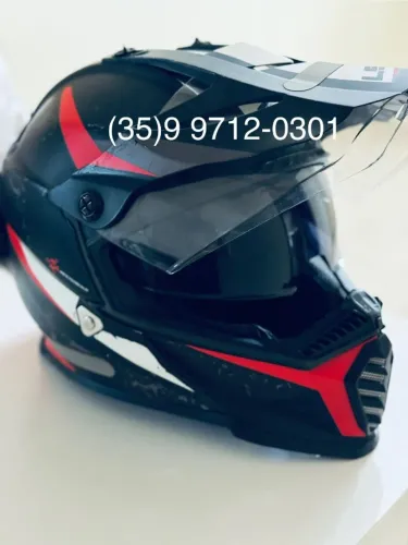 Capacete LS2 Pioneer EVO tamanho L (59-60)