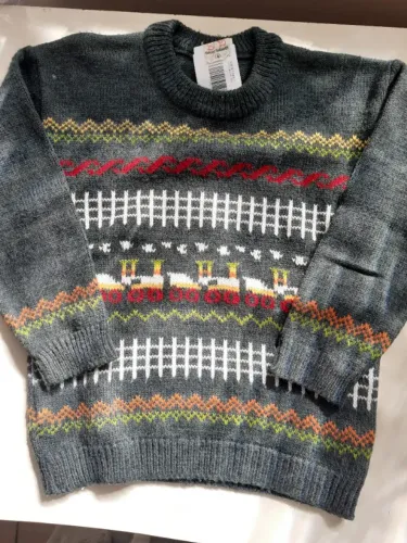 MALHA DE LÃ. DE GRAMADO. CLARISSE TRICOT. TAMANHO 4