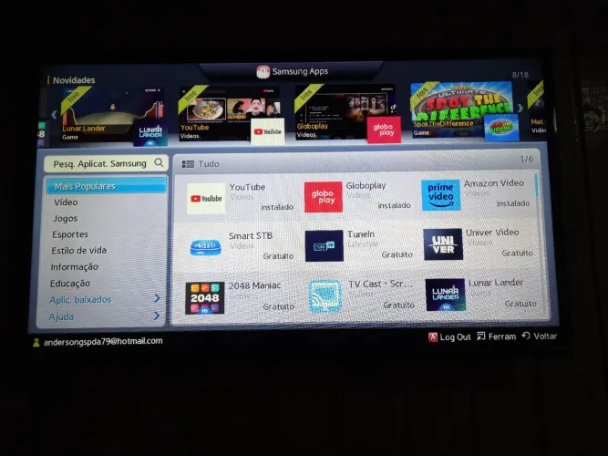 Vendo Televisor Samsung 40 Polegadas