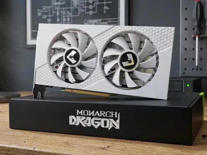 Rx580 2048SP branca nova