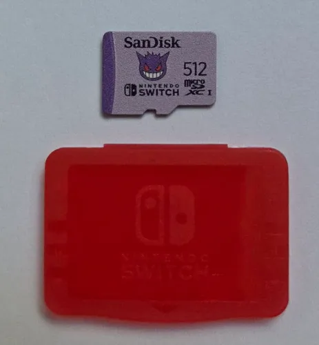 MicroSD 512GB Switch Pokemon
